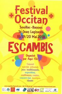 Festival Escambis à Bannes avec Castanha é Vinovèl