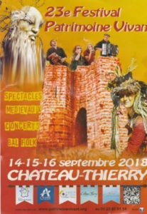 Festival Patrimoine vivant de Château-Thierry avec Castanha é Vinovèl